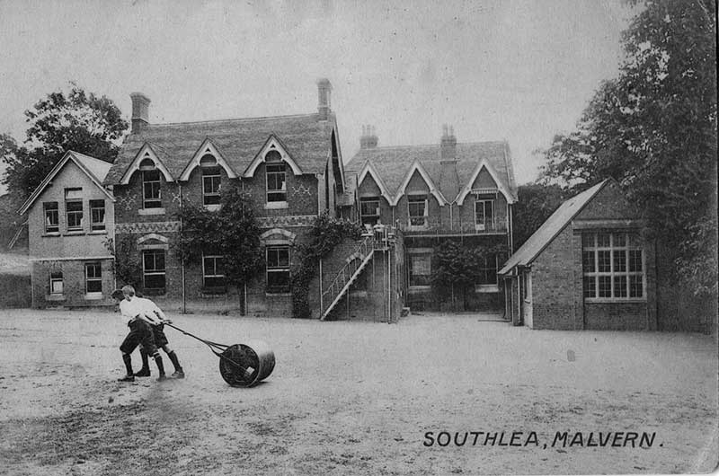 Rear of Southlea school circa 1917