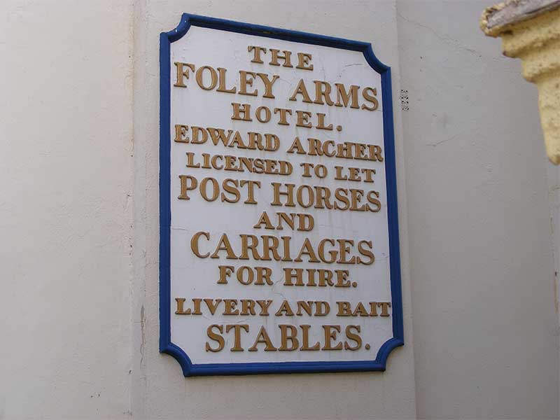 Foley stables sign