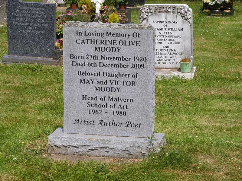Grave of Catherine Moody